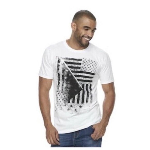 Men's Apt. 9 American Flag Tee - Medium - Picture 1 of 2